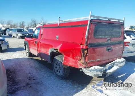 2006 Chevrolet Silverado 1500 Work Truck из США, поврежденный, VIN 3GCEC14X26G265310